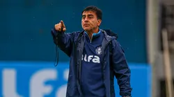 Quinteros em treino do Imortal. Foto: Ângelo Pieretti/Grêmio FBPA