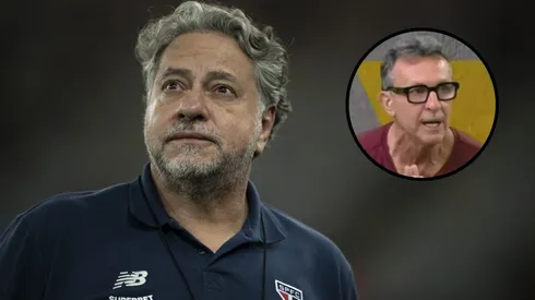 Julio Casares, presidente do São Paulo - Fotos: Jorge Rodrigues/AGIF e Reprodução