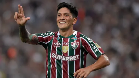 Germán Cano em partida pelo Fluminense. Foto: Thiago Ribeiro/AGIF