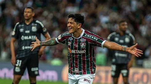 Fluminense venceu o Santos no último duelo no Maracanã. Foto: Marcelo Gonçalves/Fluminense FC
