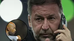 Fabinho Soldado é criticado e demissão ganha força. Fotos: Heuler Andrey/Getty Images e Jorge Rodrigues/AGIF.