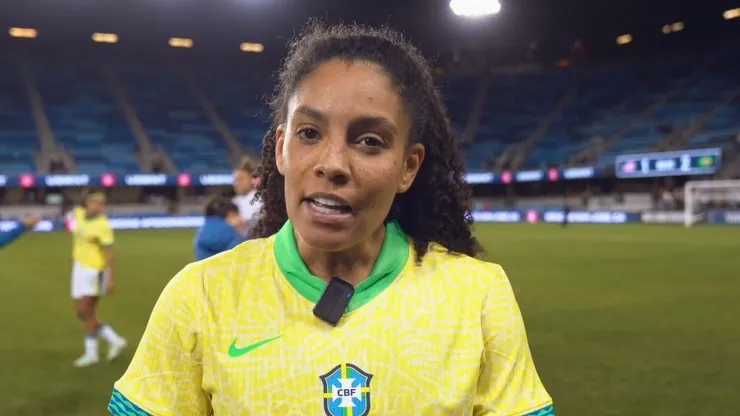 Yasmin, ex-Corinthians e craque do Real Madrid foi destaque na vitória contra as americanas