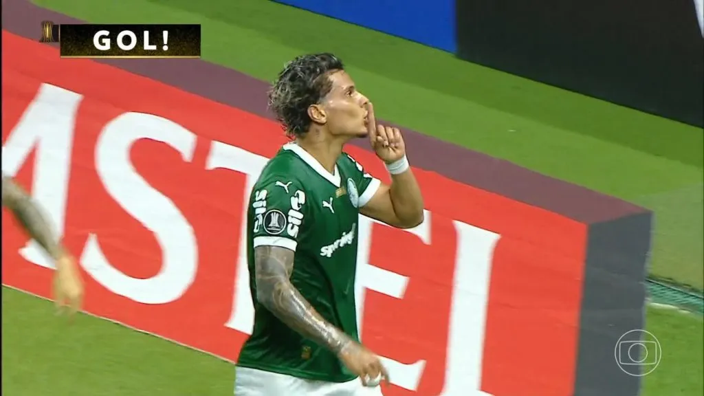 Richard Rios - Foto: Reprodução/TV Globo/Conmebol Libertadores