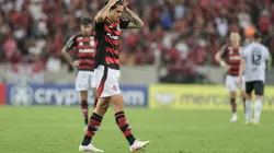 RJ - RIO DE JANEIRO - 09/04/2025 - COPA LIBERTADORES 2025, FLAMENGO X CORDOBA - Pedro jogador do Flamengo durante partida contra o Cordoba no estadio Maracana pelo campeonato Copa Libertadores 2025. Foto: Thiago Ribeiro/AGIF