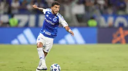 William, jogador do Cruzeiro, durante partida contra o Mirassol no estadio Mineirao pelo campeonato Brasileiro A 2025. Foto: Gilson Lobo/AGIF