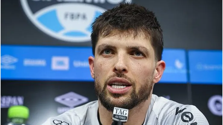 Volpi no Grêmio. Foto: Lucas Uebel/Grêmio