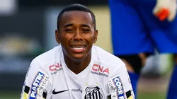 Robinho foi assunto de Marcelo Teixeira, presidente do Santos.