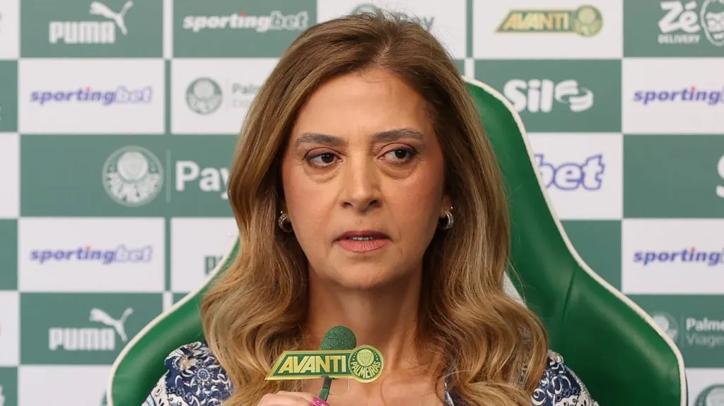 Leila Pereira, presidente do Palmeiras