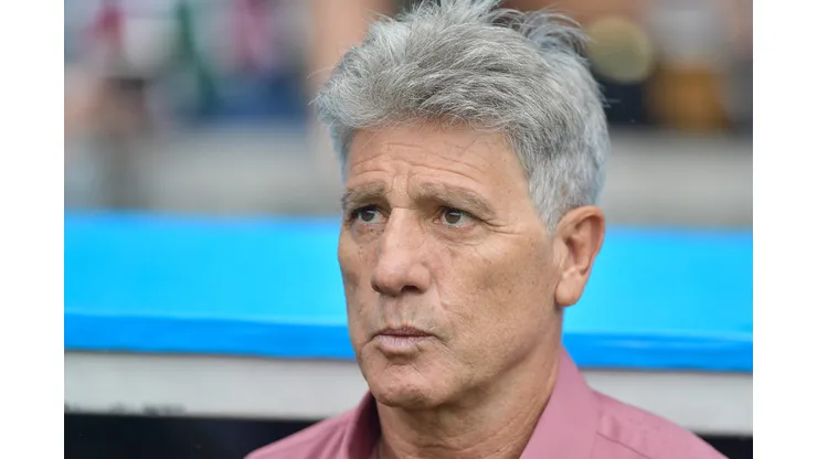 Renato Gaúcho técnico do Fluminense durante partida contra o Bragantino no estádio Maracanã pelo campeonato Brasileiro A 2025. Foto: Thiago Ribeiro/AGIF