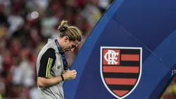 Filipe Luis técnico do Flamengo comemoram título de campeão após partida contra o Olimpyacos no estádio Maracanã pela decisão do campeonato Mundial Sub20. Foto: Thiago Ribeiro/AGIF