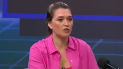 Jornalista em programa do SporTV - Foto: Reprodução/SporTV.