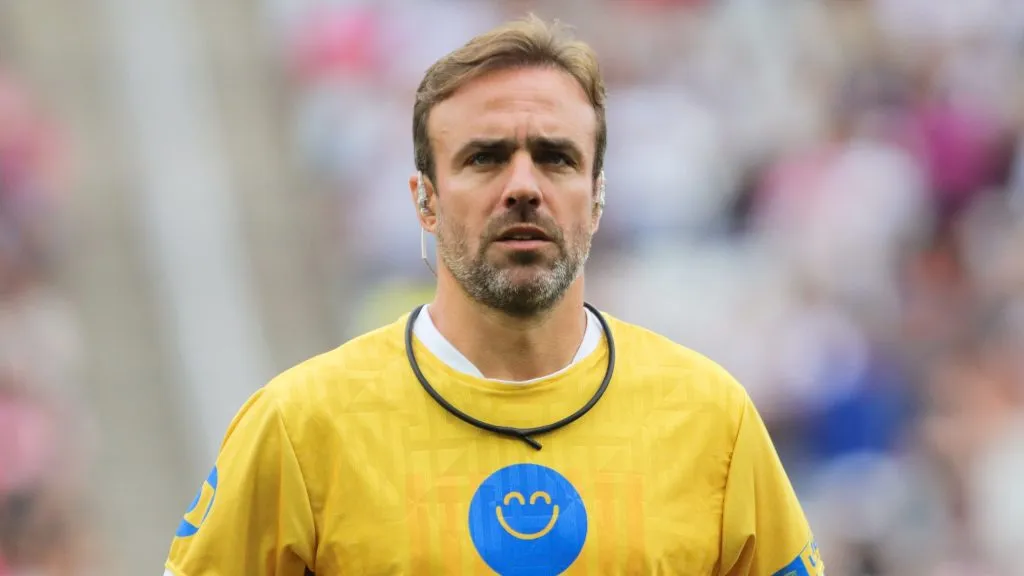 Roger Flores durante partida do Futebol da Esperança, Foto: Reinaldo Campos/AGIF