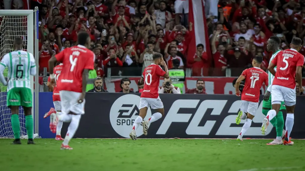 Vitória do Internacional na Libertadores. Foto: Vinicius Molz Schubert/AGIF