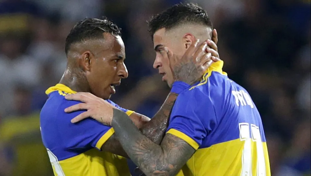 – Atacante Sebastián Villa na época do Boca Juniors – Foto: Getty
