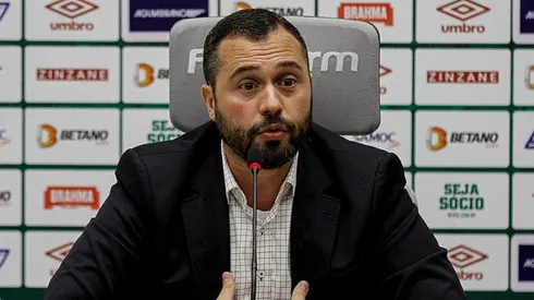 Mario Bittencourt em entrevista pelo Fluminense - Foto: Lucas Merçon/Fluminense