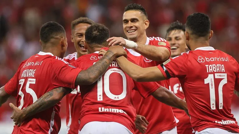 Internacional na Libertadores. Foto: Internacional
