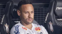 Neymar deve começar no banco do Santos.