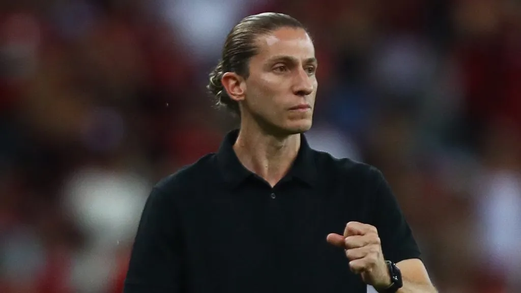 Filipe Luís, técnico do Flamengo