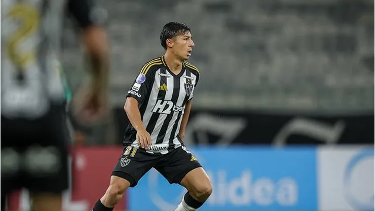 Alan Franco no Atlético. Foto: Pedro Souza/Atlético