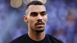 Matheuzinho jogador do Corinthians durante partida contra o Vasco no estádio Arena Corinthians pelo campeonato Brasileiro A 2024.