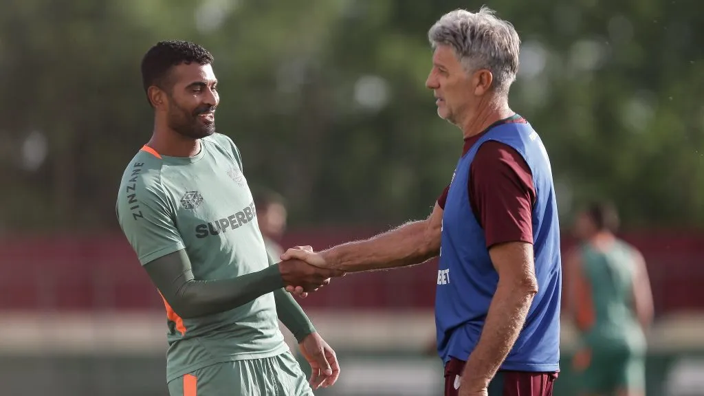Renato Gaúcho dá treino no Fluminense