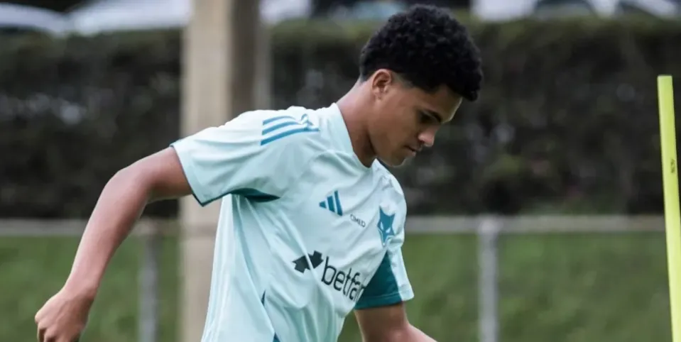 Kauã Prates vai ganhar chance no Cruzeiro – Foto: Divulgação/Cruzeiro