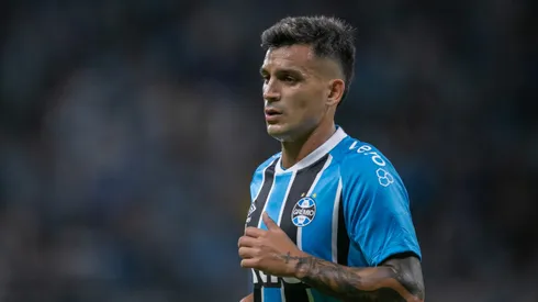 Cristaldo é um dos jogadores do Grêmio na atual temporada. Foto: Liamara Polli/AGIF