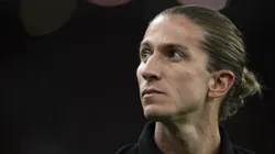 RJ - RIO DE JANEIRO - 09/04/2025 - COPA LIBERTADORES 2025, FLAMENGO X CORDOBA - Filipe Luis tecnico do Flamengo durante partida contra o Cordoba no estadio Maracana pelo campeonato Copa Libertadores 2025. Foto: Jorge Rodrigues/AGIF