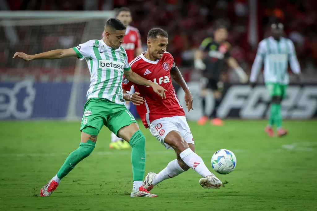 Inter venceu o Atlético Nacional pela Libertadores. Foto: Vinicius Molz Schubert/AGIF