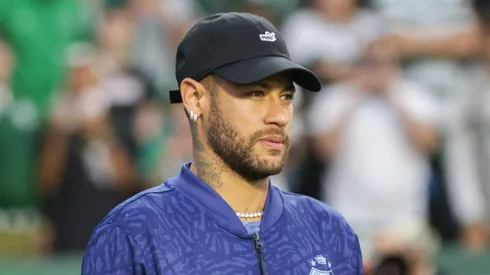 Neymar em jogo pelo Santos