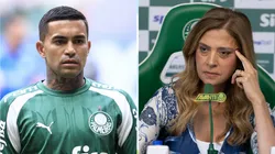Dudu rebateu Leila Pereira novamente e negou que tenha xingado a presidente do Palmeiras - Foto: Marcello Zambrana e Ettore Chiereguini/AGIF