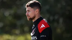 Volante em treino pelo Arsenal. Photo by Alex Davidson/Getty Images