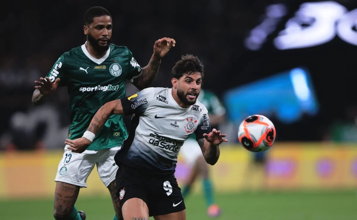 Com 2 golaços, Palmeiras vence o Corinthians pelo Brasileirão