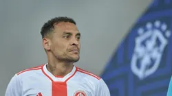 Alan Patrick jogador do Internacional durante partida contra o Flamengo no estádio Maracanã pelo campeonato Brasileiro A 2025. Foto: Thiago Ribeiro/AGIF