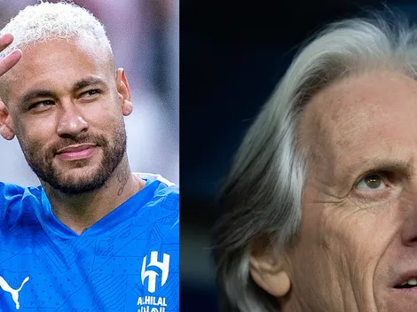 Jorge Jesus se desculpa com Neymar e sela as pazes