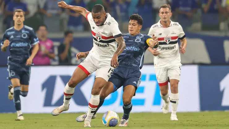 São Paulo x Cruzeiro. Foto: Gilson Lobo/AGIF