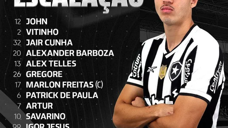 Foto: Botafogo/X