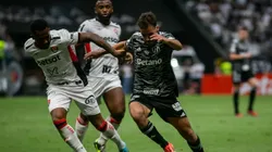 Igor Gomes jogador do Atletico-MG durante partida contra o Vitoria no estadio Arena MRV pelo campeonato Brasileiro A 2024. Foto: Fernando Moreno/AGIF