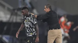 Patrick de Paula jogador e Renato Paiva técnico do Botafogo - Foto: Thiago Ribeiro/AGIF