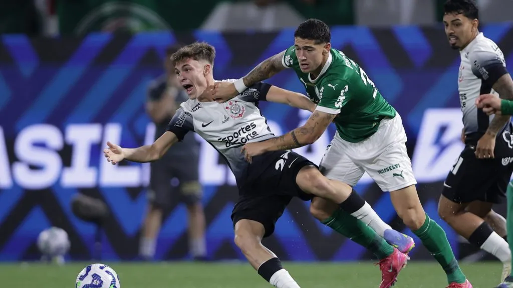 Palmeiras x Corinthians. Foto: Ettore Chiereguini/AGIF