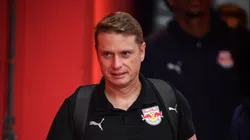 Seabra durante chegada ao Estádio