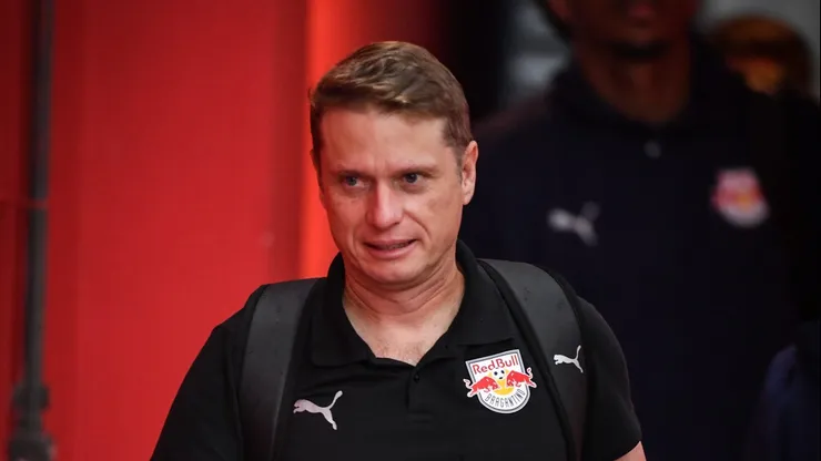 Seabra durante chegada ao Estádio