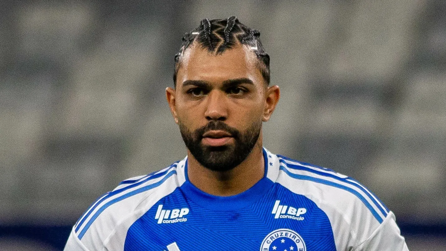 Gabigol durante partida do Cabuloso na Copa Sul-Americana