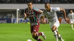 SP - Santos - 01/08/2022 - BRASILEIRO A 2022 - SANTOS X FLUMINENSE - Lucas Braga jogador do Santos durante partida contra o Fluminense no estadio Vila Belmiro pelo campeonato Brasileiro A 2022. Foto: Fernanda Luz/AGIF