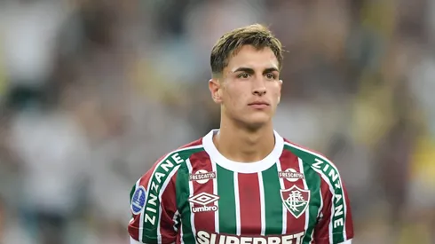 Bernal jogador do Fluminense durante partida contra o San Jose no estádio Maracanã pelo campeonato Copa Sul-americana 2025. Foto: Thiago Ribeiro/AGIF