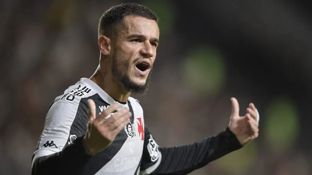Coutinho durante Vasco x Sport, pelo Campeonato Brasileiro – Foto: Thiago Ribeiro/AGIF