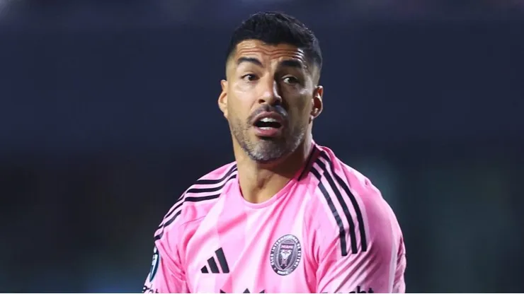 FORT LAUDERDALE, FLORIDA - APRIL 09: Luis Suárez #9 of Inter Miami CF reacts Luís Suárez, ex-atacante do Grêmio, atualmente no Inter Miami - Foto: Megan Briggs/Getty Images