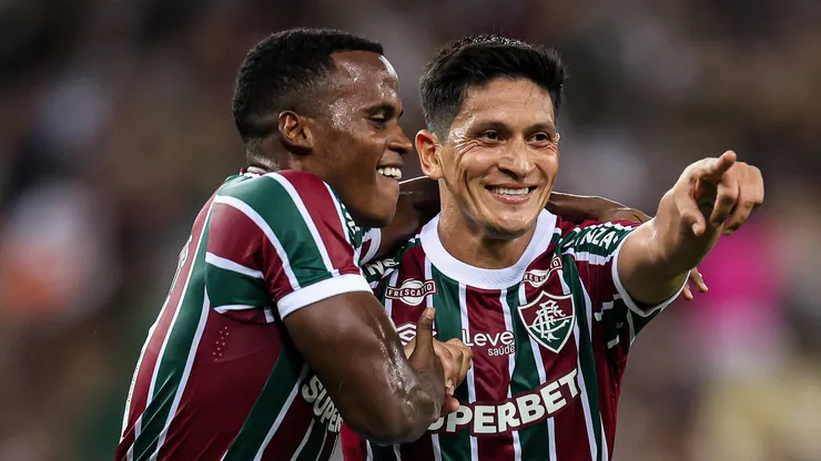 Arias e Cano são os destaques no Fluminense. Foto: Marcelo Gonçalves/Fluminense FC