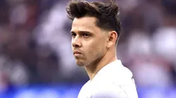 Ángel Romero jogador do Corinthians durante partida contra o Velo Clube no estádio Arena Corinthians pelo campeonato Paulista 2025.