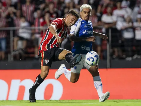 São Paulo e Cruzeiro empatam em 1 a 1 no Morumbis